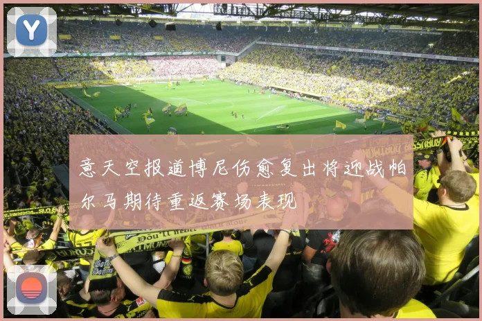 意天空报道博尼伤愈复出将迎战帕尔马期待重返赛场表现